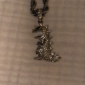 Rugrats Reptar necklace!